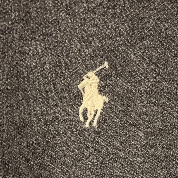 Polo by Ralph Lauren Men's Charcoal Polo Shirt - Picture 2 of 5